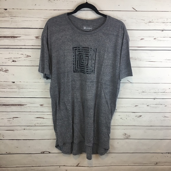 LuLaRoe Other - Heathered Navy Blue Lularoe Patrick Tee